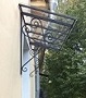 кованый козырек на балкон