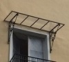 защитный козырек для балкона