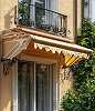 кованый козырек маркиза над окном